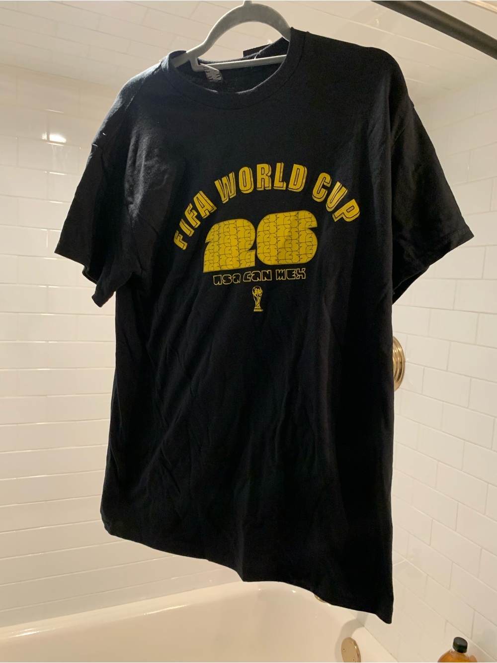 FIFA World Cup 2026 Black Graphic Tee - Size M
